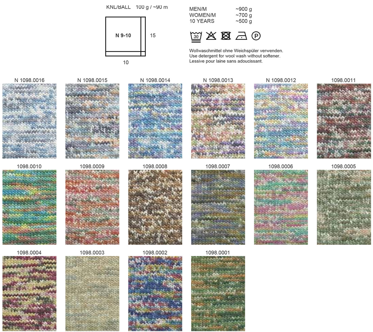 Bold Color Lang Yarns