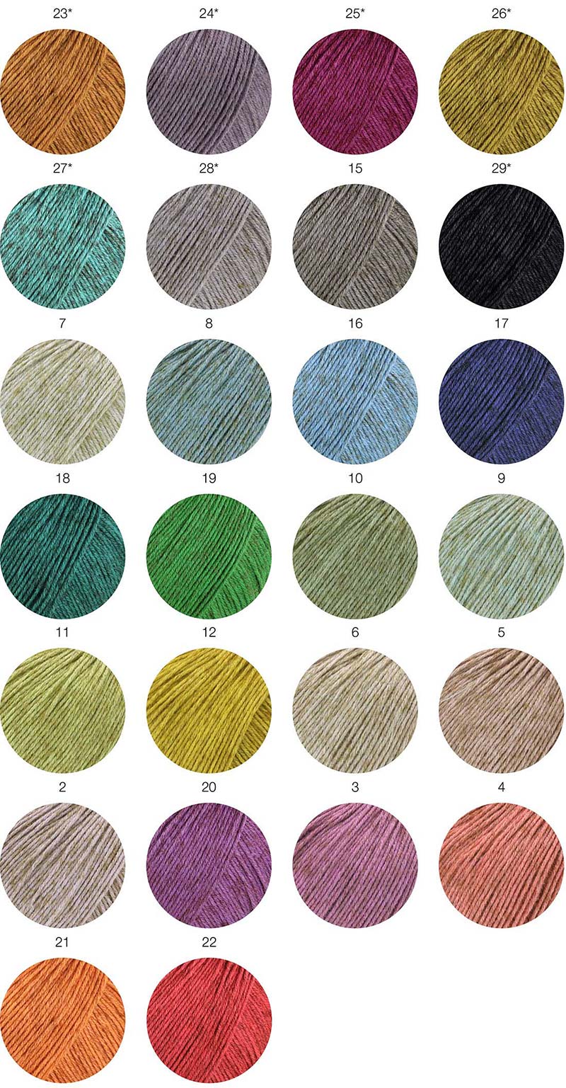 Lana Grossa Diversa Farbkarte
