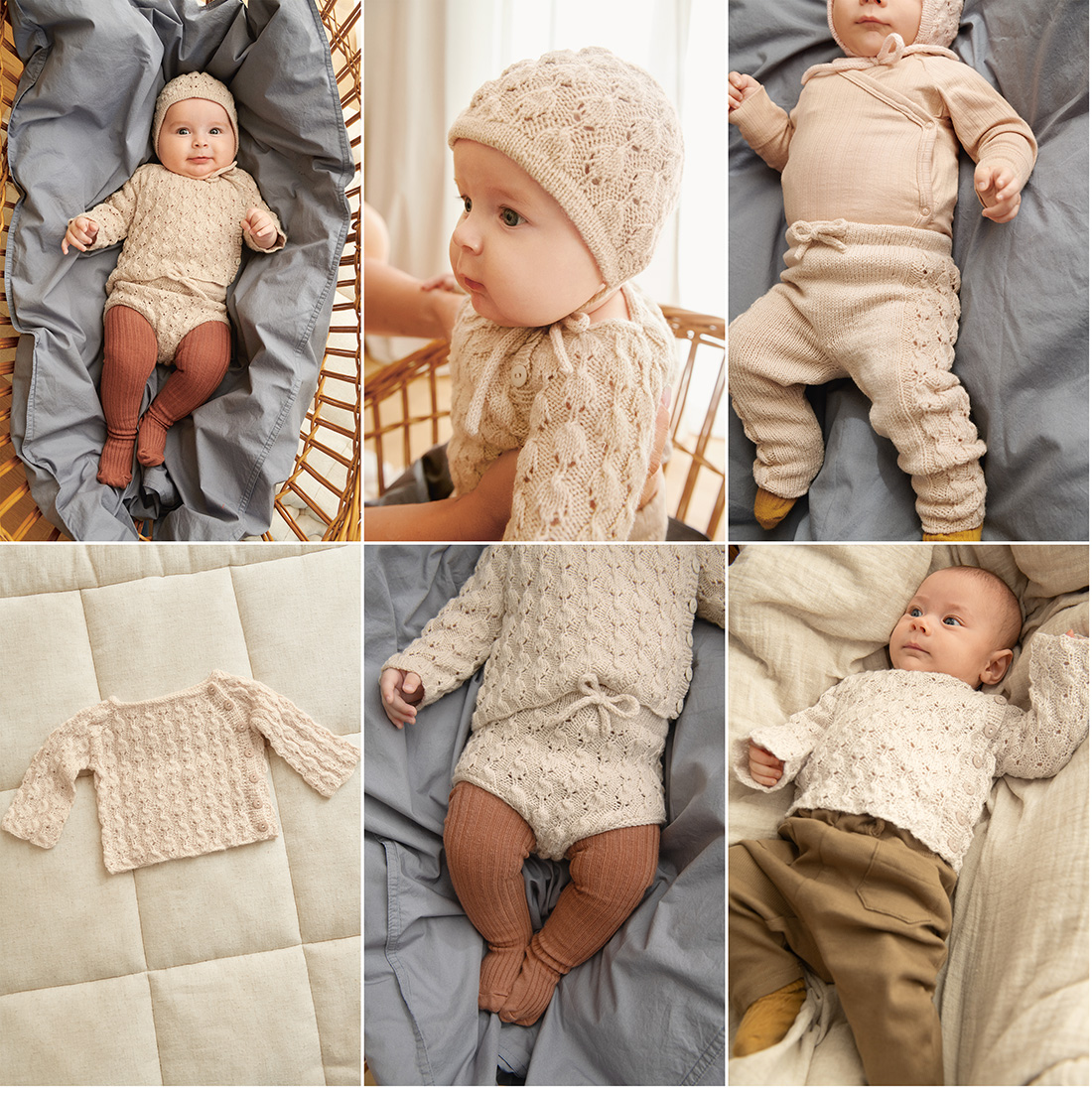 Lilja Baby-Set Sandnes Garn