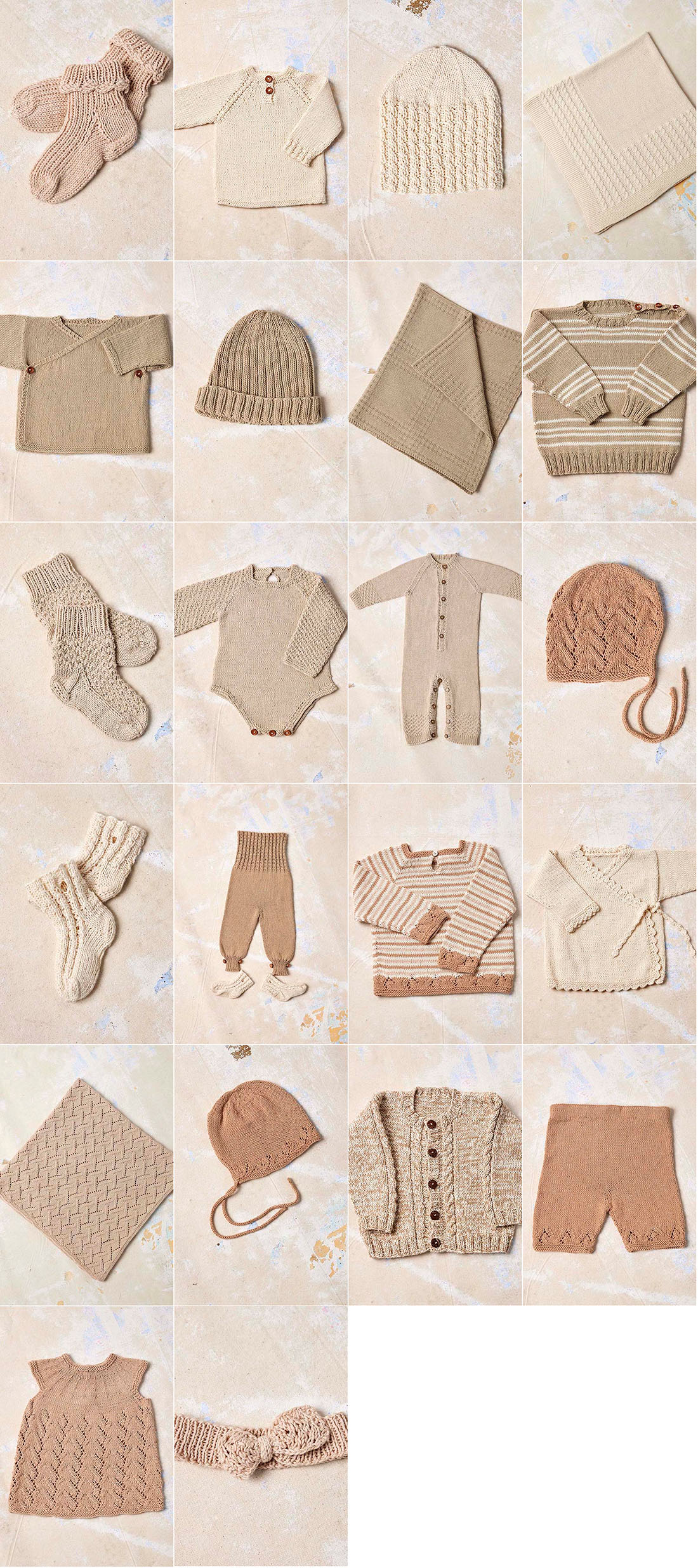 Anleitungsheft Punto 83 Baby Cotton Naturally Colored