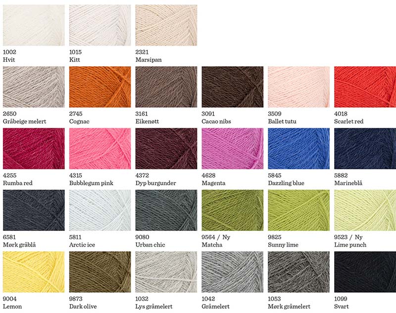 Alpakka Folgetrad Sandnes Garn