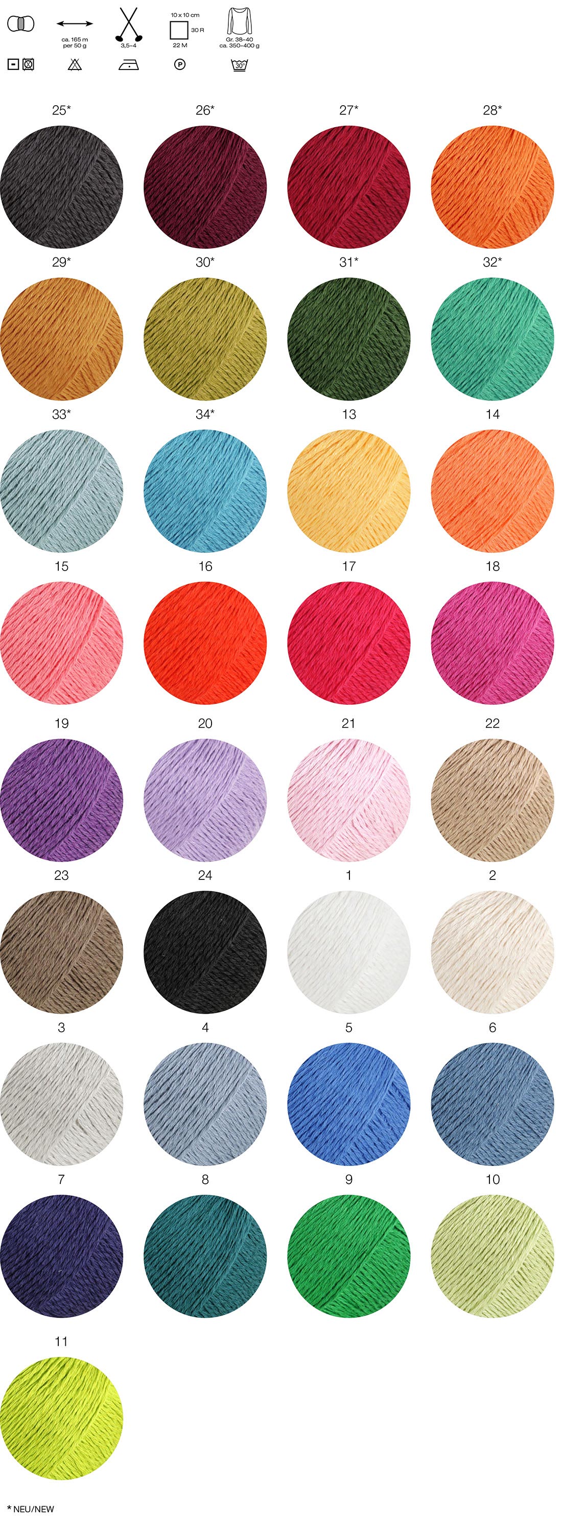 Strickset Top-Down-Shirt Campo