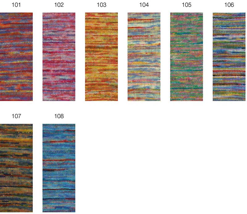 Cotonella Multi Farbkarte Lana Grossa