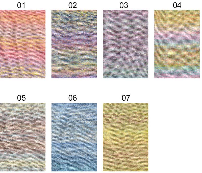 Illusion Lang Yarns Farbkarte