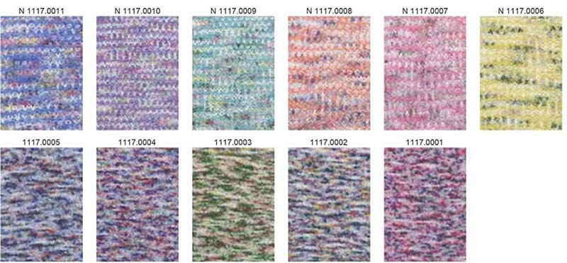 Muse Farbkarte Lang Yarns Farbkarte