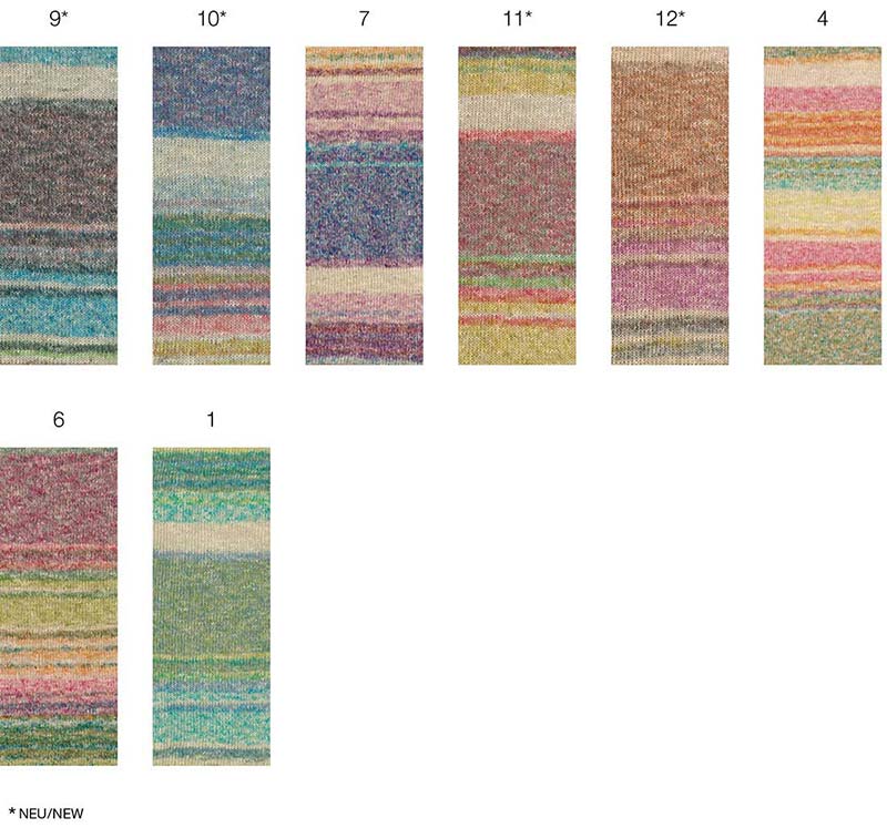 Mosaico Farbkarte Lana Grossa