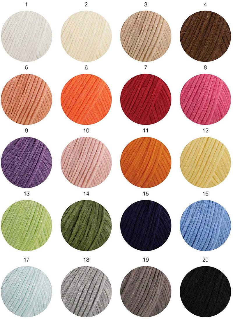 Summer Softness Farbkarte Lana Grossa