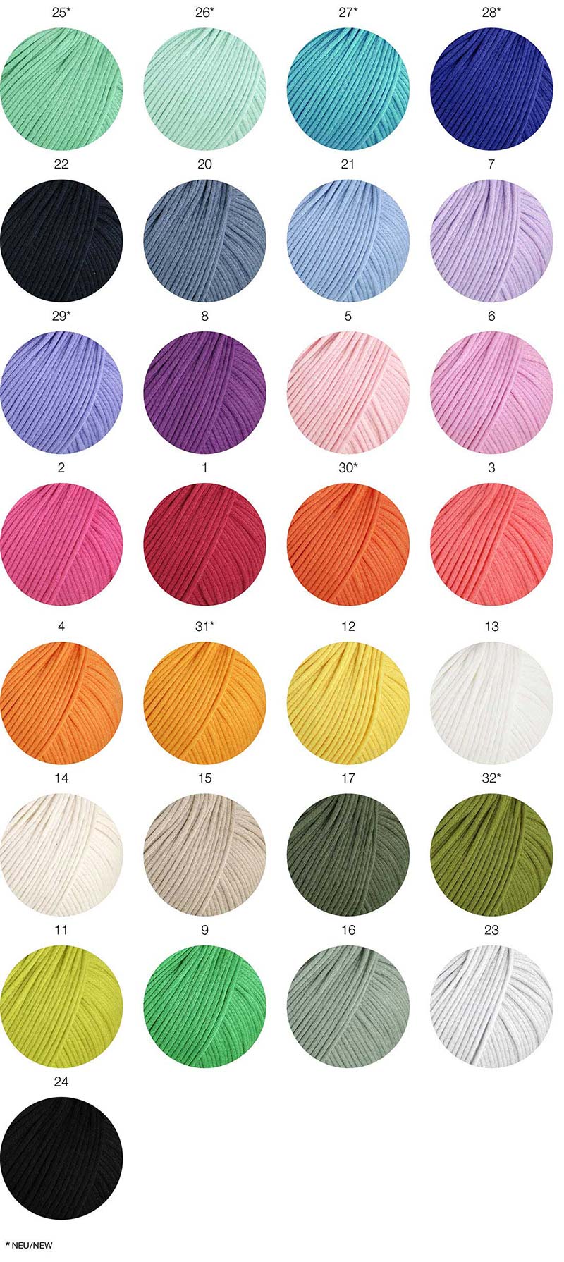 Promessa Farbkarte Lana Grossa