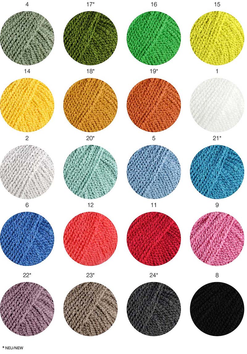 Riccio Farbkarte Lana Grossa
