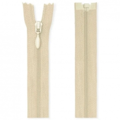 Fein Kunststoff Reißverschlüsse teilbar S8 089 rohweiß | 25 cm