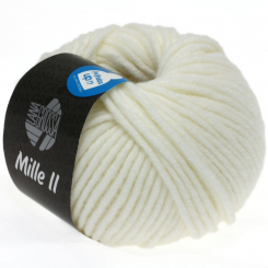 Mille II Lana Grossa 075 weiss