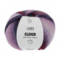 Cloud Lang Yarns 18 Flieder/Petrol/Pink