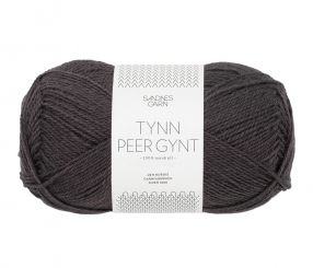 Tynn Peer Gynt Sandnes Garn 3800 Bristol Black
