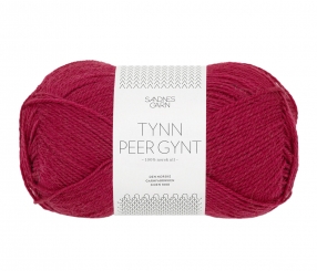 Tynn Peer Gynt Sandnes Garn 4255 Rumba Red