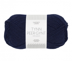 Tynn Peer Gynt Sandnes Garn 5575 Marine
