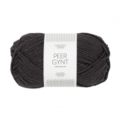 Peer Gynt Sandnes Garn 3800 Bristol Black