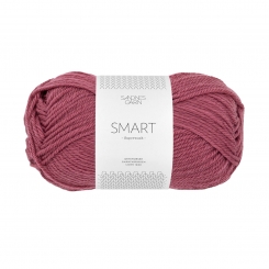 Smart Sandnes Garn 4244 Mork Gammelrosa 