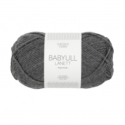 Babyull Lanett Sandnes Garn 1053 Mork Gramelert