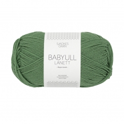 Babyull Lanett Sandnes Garn 8543 Gronn