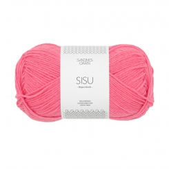 Sisu Sandnes Garn 4315 Bubblegum Pink
