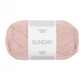 Sunday Sandnes Garn 3511 Pudderrosa