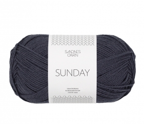 Sunday Sandnes Garn 6581 Mork Grabla