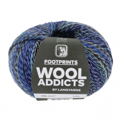 Footprints 4-fach Lang Yarns 07 Blue