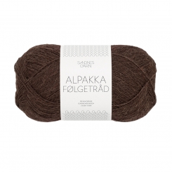 Alpakka Folgetrad Sandnes Garn 3091 Cacao Nibs