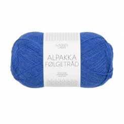 Alpakka Folgetrad Sandnes Garn 5845 Dazzling Blue
