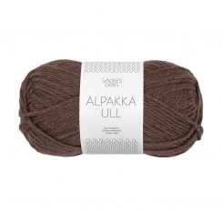 Alpakka Ull Sandnes Garn 3571 Brun