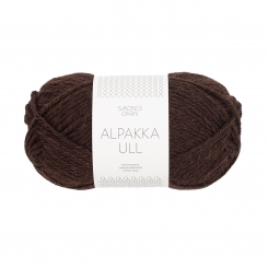Alpakka Ull Sandnes Garn 3581 Kaffe