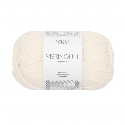 Merinoull Sandnes Garn 1002 Hvit