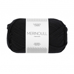 Merinoull Sandnes Garn 1099 Svart