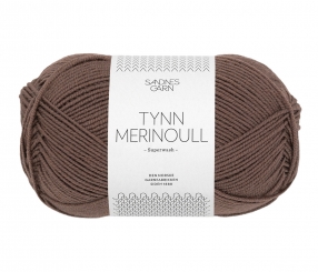 Tynn Merinoull Sandnes Garn 3161 Eikenott
