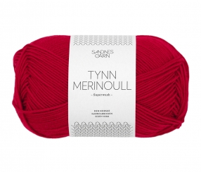 Tynn Merinoull Sandnes Garn 4219 Rod