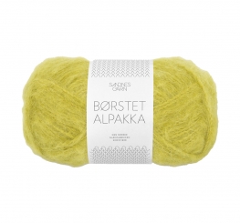 Borstet Alpakka Sandnes Garn %% - 9825 Sunny Lime