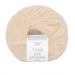 Tynn Silk Mohair Sandnes Garn 2511 Mandel