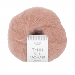 Tynn Silk Mohair Sandnes Garn 3511 Pudderrosa