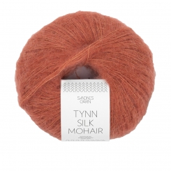 Tynn Silk Mohair Sandnes Garn 3535 Lys Kobberbrun
