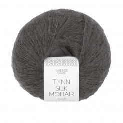 Tynn Silk Mohair Sandnes Garn 3800 Bristol Black