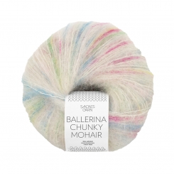 Ballerina Chunky Mohair Sandnes Garn 1010 Tutti Frutti