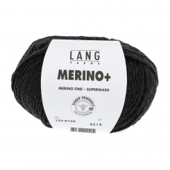 Merino Plus Lang Yarns 105 ANTHRAZIT MÉLANGE