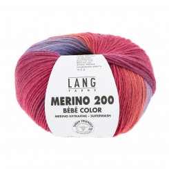 Merino 200 Bebe Color Lang Yarns 553 Regenbogen