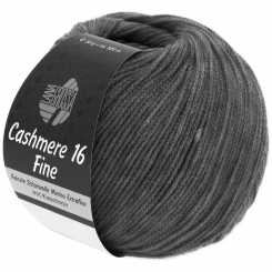 Cashmere 16 Fine Lana Grossa 16 Dunkelgrau