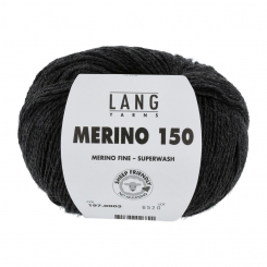 Merino 150 Lang Yarns 005 ANTHRAZIT MÉLANGE
