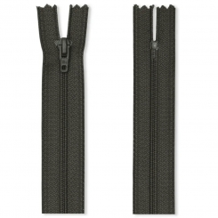 Feine Reißverschlüsse S1 002 dunkelgrau | 15 cm