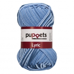 Puppets Lyric Multicolor Stärke 8 205 Hellblau-Dunkelblau