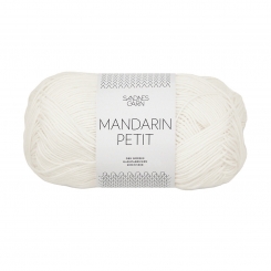 Mandarin Petit Sandnes Garn 1002 Hvit