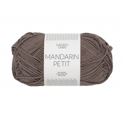 Mandarin Petit Sandnes Garn 3870 Linbrun