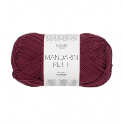 Mandarin Petit Sandnes Garn 4372 Dyp Burgunder